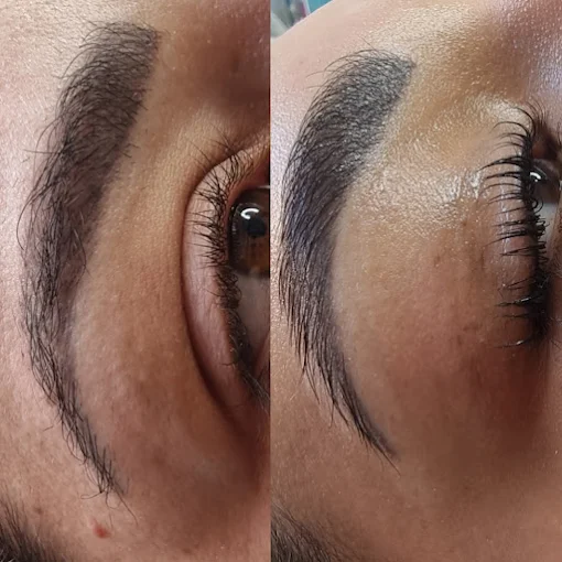 Microblading antes y despues